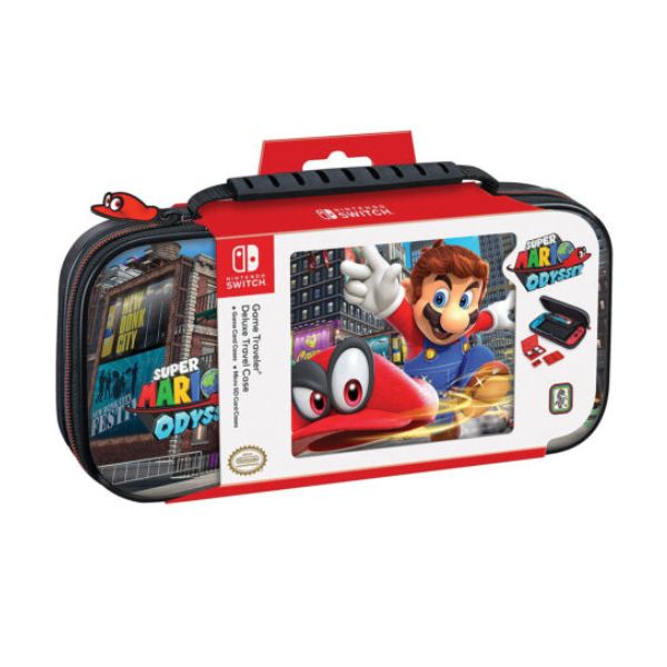 Deluxe Travel Case - Super Mario Odyssey - Nintendo Switch - OverLoad101